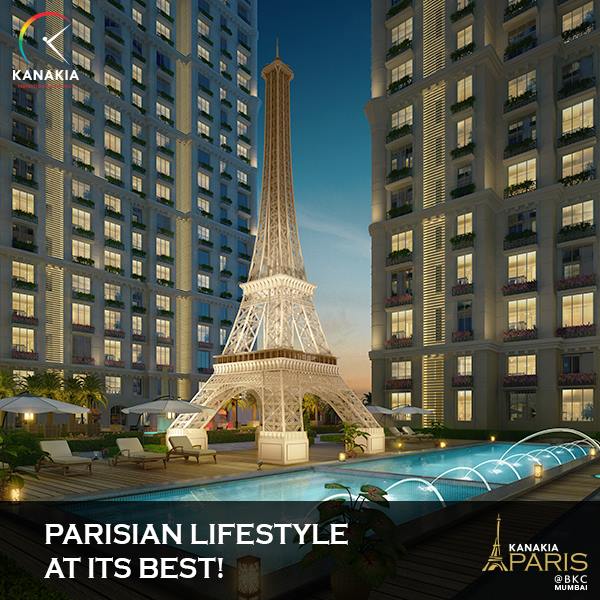 Home buyers now experience a lifestyle like Parisian at Kanakia Paris in Mumbai Update